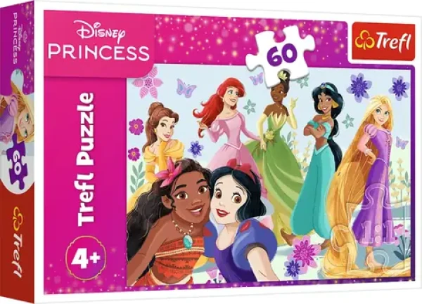 Trefl Puzzle Disney Princezné: Princezné v akcii