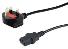 Equip BS1363-C13 čierna / Napájací kábel / 3 m / 250V/10A (112301)