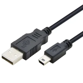 USB - Mini USB kábel čierny / Dátový kábel / 3 m (AKTBXKU3PBAW30B)
