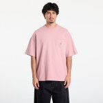 Tričko Carhartt WIP S/S Hudson Pocket T-Shirt UNISEX Daphne Chalk Wash L