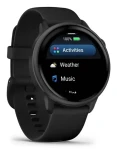 Garmin vívoactive 6 42mm čierna / Chytré hodinky / 1.2 "AMOLED / GPS / Wi-Fi / NFC / 5 ATM (010-02985-00)