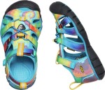 Detské sandále KEEN SEACAMP II CNX vivid blue/original tie dye - 30