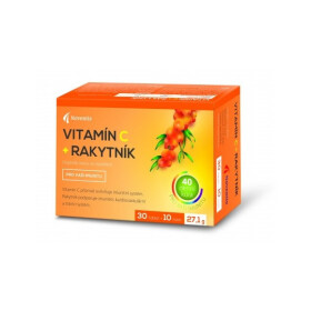 NOVENTIS Vitamín C + rakytník 40 tabliet