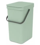Brabantia Sort amp; Go Odpadkový kôš 12 L zelená / 20 x 35.1 x 24.9 cm (211829)