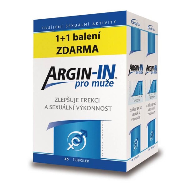 ARGIN-IN pre mužov 45 + 45 tabliet ZADARMO