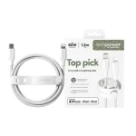 PanzerGlass empower 60W USB-C to Lightning USB 2.0 1.2m biela (198230)