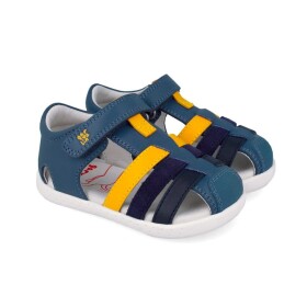 Chlapčenské barefoot sandále CASUAL PETROL Biomecanics 262325-A556 - 24