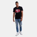 Mitchell Ness NFL Team Logo Tee San Francisco 49ERSS BMTRINTL1053-SF4BLCK T-Shirt