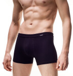 Pánské boxerky Cornette Authentic Perfect Mini Půlnoční modrá XL