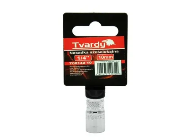 TVARDY Hlavica nástrčná 1/4" 10 mm (T00140-10)