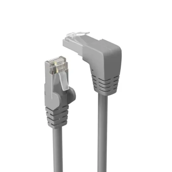 Shiverpeaks CAT6 S/FTP PIMF 3 m šedá / Patch kábel / RJ-45 lomený-rovný / 250 MHz / pozlátené kontakty (BS08-64040)