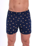 Boxerky Cornette Classic 001/174 S-2XL tmavě modrá L
