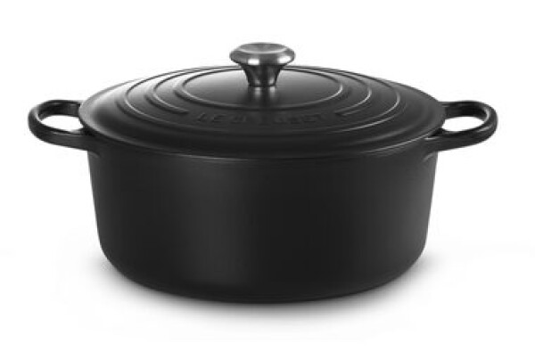 Le Creuset Signature Hrniec s pokrievkou 30 cm čierna (21177300000430)