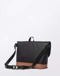 Herschel Supply Cove Messenger Black/Saddle Brown