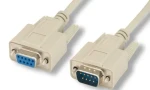 MicroConnect sériový kábel RS-232, D-SUB 9-pin (M) - D-SUB 9-pin (F) 3M béžová (SCSEHN3)