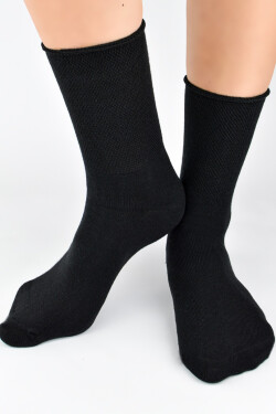 ZDRAVOTNÉ PONOŽKY BEZ TLAKU SB103 černá 39-42