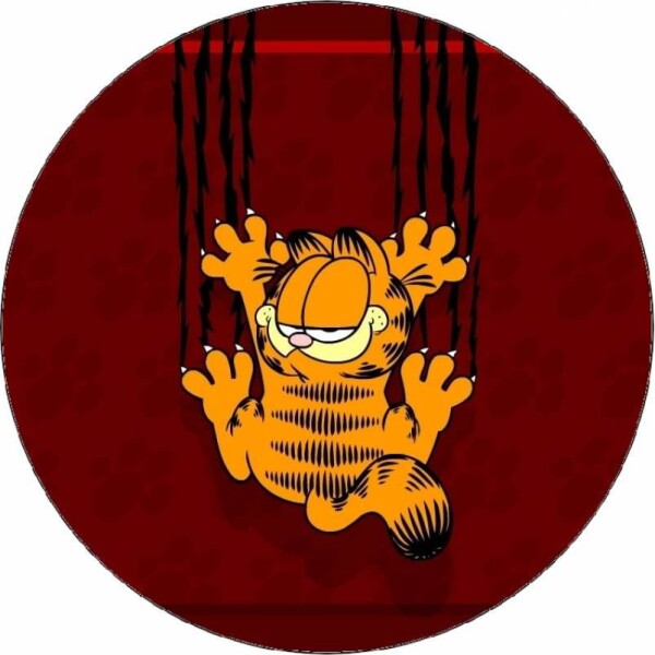 Jedlý papier Garfield škrabajúci stenu 19,5 cm - Pictu Hap - Pictu Hap