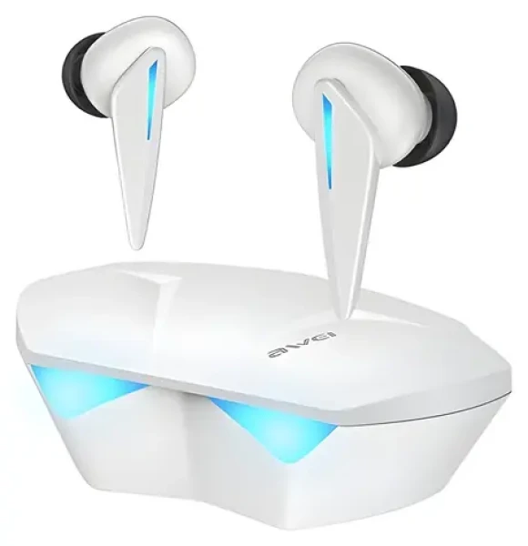 Awei T23 biela / Bezdrôtové slúchadlá / TWS / Bluetooth 5.3 / dobíjacie púzdro (T23)