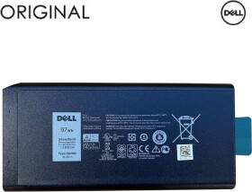Dell Nešiojamo kompiuterio baterija DELL X8VWF, 97Wh, Original