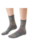 Ponožky Steven art.099 Vybrané vzory 35-40 melanžově šedá 35-37