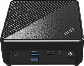 PC MSI Cubi N ADL S-078EU N100/4GB/SSD128GB/UHD/802.11 AC/BT 5/W11P Black