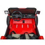 Mamido Elektrické autíčko Extreme Sport 4x4 s premenlivou veľkosťou červené