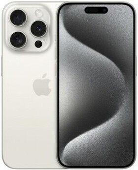 Apple iPhone 15 Pro 1TB Titanová biela / EU distribúcia / 6.1" / 1TB / iOS17.3 (MTVD3)