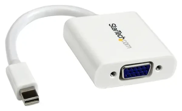 StarTech Mini DisplayPort na VGA biela / Adaptér / max. 1920x1200 / 60 Hz (MDP2VGAW)