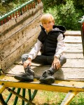 Muris Baltic Black zimné barefoot topánky 32 EUR