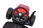 Mamido Mamido Detský elektrický traktor s vlečkou Farm 24V 2x45W červený
