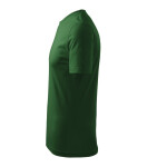 Ťažké unisex tričko fľaša zelená XL