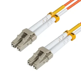 MicroConnect Optical Fibre Cable LC/LC Multimode duplex OM2 15m oranžová (FIB442015-2)