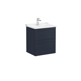 Kúpeľňová skrinka s umývadlom VitrA Root 60x67x46 cm modrá mat ROOTC60BINTC ROOTC60BINTC