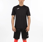 Pánske/chlapčenské tričko Joma T-Shirt Combi S/S Black 4XS-3XS černá