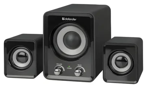 Defender Z4 čierna / Reproduktory 2.1 / 11W / regulácia hlasitosti / regulácia basov / USB+3,5mm (65508)