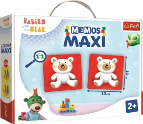 Trefl - Maxi Pexeso - Treflíci a medvedík