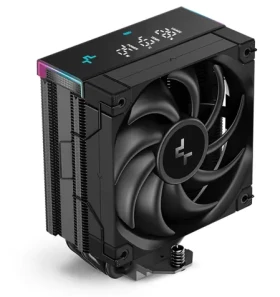 DEEPCOOL AK400 Digital Pro čierna / Chladič CPU / ARGB / 4× heatpipe / 120 mm ventilátor (R-AK400-BKAPMN-G)