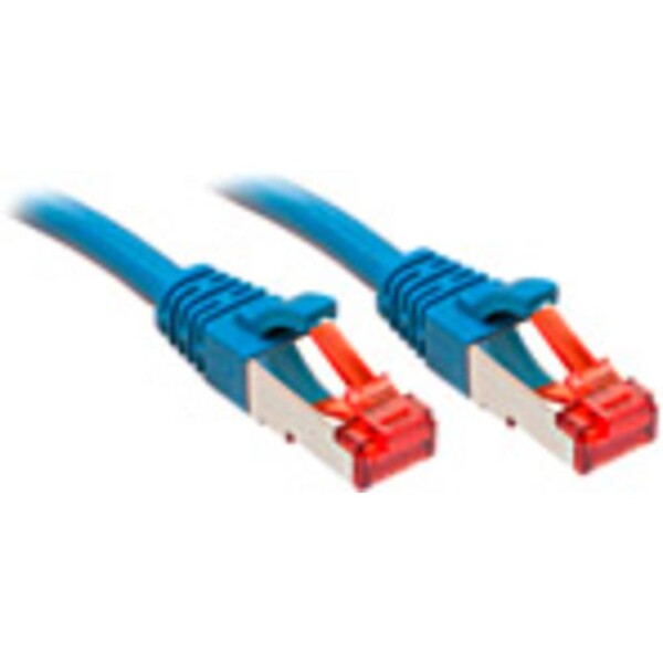 LINDY 47720 RJ45 sieťové káble, prepojovacie káble CAT 6 S/FTP 3.00 m modrá 1 ks; 47720