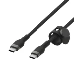 Belkin Pro Flex USB-C/USB-C / Kábel / silikónový / rýchlonabíjací (CAB011BT3MBK)