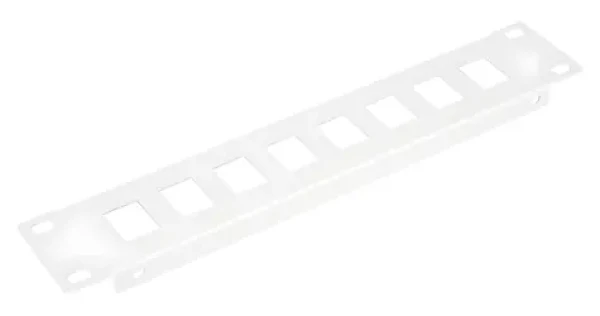Equip EZKP-10-G šedá / Patch panel / 10" / 1U / pre Keystone RJ45 / kov (EZKP-10-G)