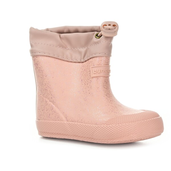 Bundgaard Malik Vintage Rose Sparkle zateplené barefoot čižmy 19 EUR