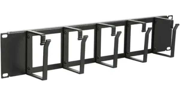 Lanview 2U organizér káblov / Organizér káblov / 19" rack (RAO115BL)