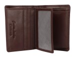 Pánska kožená peňaženka Lagen LG-7657 Dark brown