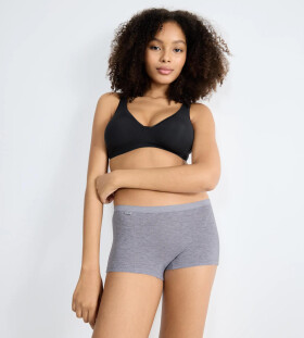 SLOGGI BASIC+ - Krátke boxerky s neviditeľnými mäkkými švami Sloggi GREY COMBINATION 48