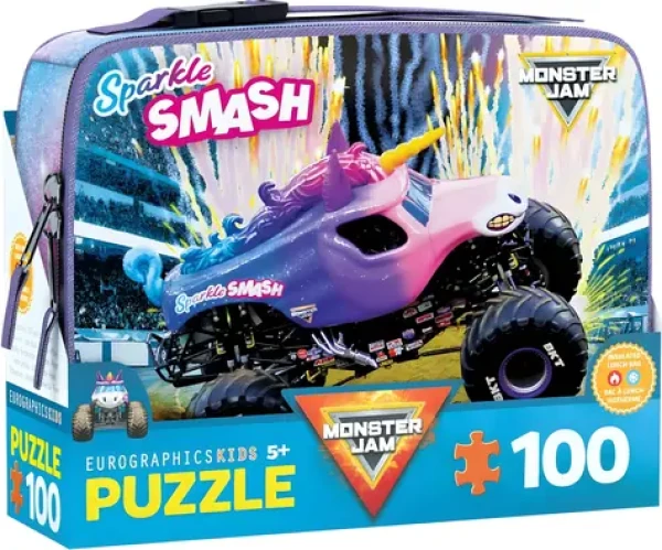 EUROGRAPHICS Puzzle Sparkle Smash Monster Jam vo desiatovom boxe