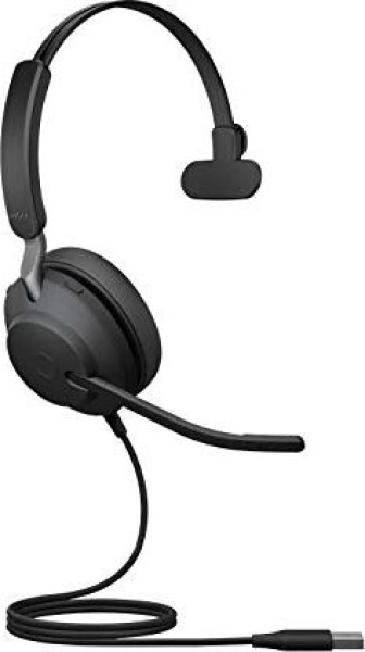 Jabra Evolve2 40 Mono UC USB-A čierna / mono náhlavná súprava / mikrofón / USB-A (24089-889-999)