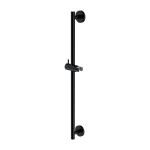 OMNIRES - Sprchová tyč s posuvným držiakom, 66 cm, čierna DR12BL