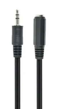 Gembird kábel predlžovací audio JACK 3.5 mm samec 2 m / JACK 3.5 mm samica (CCA-423-2M)