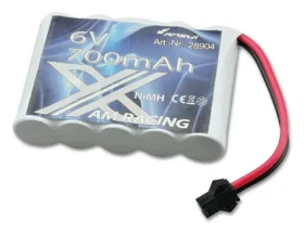 AMEWI Nabíjacia batéria NiMH 6V/700mAh HBX konektor