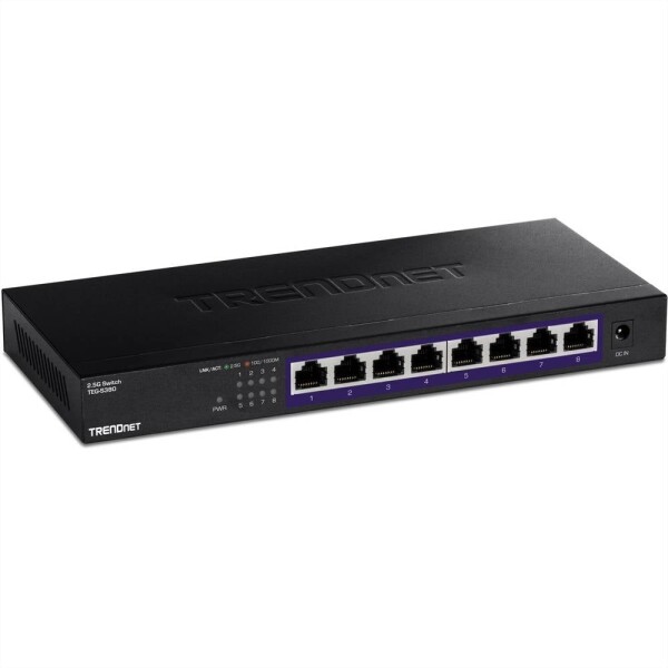 TrendNet TEG-S380 sieťový switch 2.5 GBit/s; TEG-S380